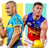 James Slipper, Kieran Foran and Dayne Zorko composite