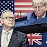 Anthony Albanese, Donald Trump and AUKUS.