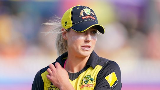 Ellyse Perry has been named in Australia's squad but is in doubt for the games against New Zealand due to injury.