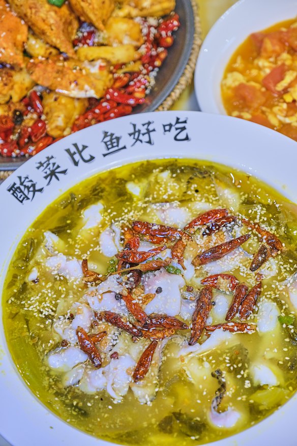 Fiery dishes at Red Cliff.