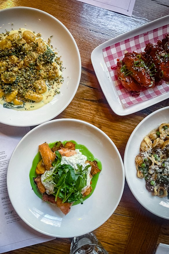 Some of the classic counter meals at The Royston.