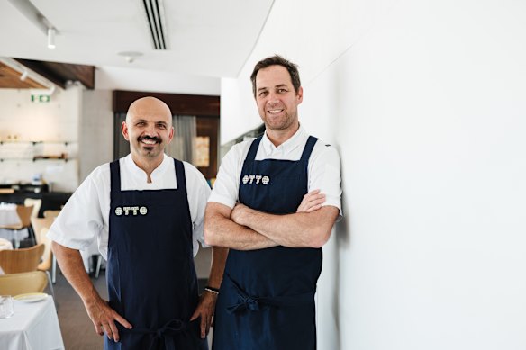 Cowper and Ptacnik working together on the pass is a neat full-circle moment for the two chefs, with Cowper having left a sous position in Sydney under Ptacnik to open Otto Brisbane.