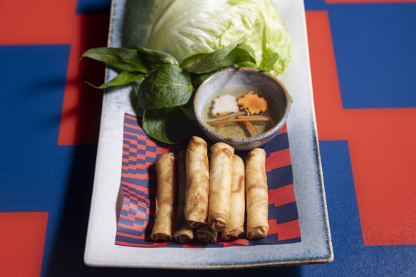Go-to dish: Spring rolls.