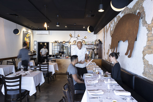 Little Black Pig &amp; Sons’ convivial dining room is the kind of room that feels half-full rather than half-empty.