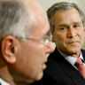 John Howard and US President George W Bush took us to war in Iraq