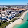 The Kwinana industrial area.