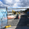The first stage of the new M6 motorway is facing major delays.