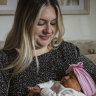 Maddison Dass and her daughter Juliette.