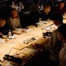 Sushi Room’s central dining room remains much the same, and retains its signature 9.3-metre imported enoki dining counter.