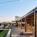 The expansive open-air Landers Pocket has space for 800 people.
