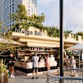 Mulga Bill’s opened today for its first service.