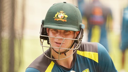 Unfinished business: Steve Smith.