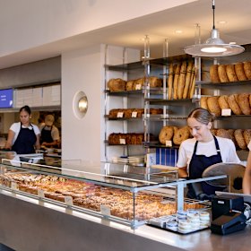 Behind the counter, regulars will find all the breads and pastries they’ve become accustomed to queueing for at Agnes Bakery.