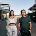 Dumbo’s Bonnie Shearston and Tom Sanceau at Portside Wharf.