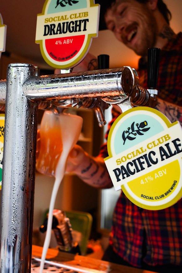 The house draught is a popular choice among locals.