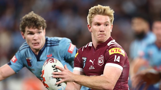 Tom Dearden is likely to take over as halfback for the Maroons in Origin II.