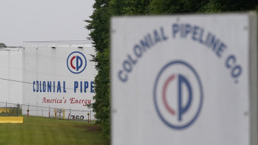 The Colonial Pipeline was disrupted by a ransomware attack.