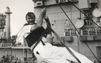 Dad Was Like A Lighthouse Vice Admiral Given Hero S Farewell