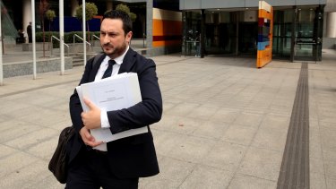 Chief Executive Officer of the Financial Planning Association, Dante De Gori outside the royal commission