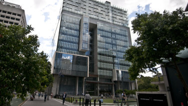 The Brisbane District & Supreme Court building.