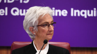 Jennifer Coate is leading the inquiry into Victoria’s hotel quarantine program.