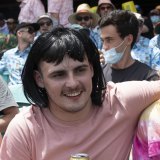 A mother has pledged to donate $1000 to the McGrath Foundation if her son, Owen Barker, dressed up as Dora the Explorer at the cricket. 