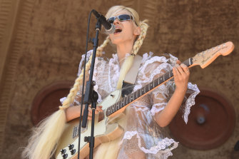 Melbourne-born Banoffee performs in Arizona in 2018. 