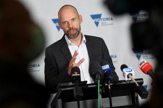 COVID-19 response commander Jeroen Weimar.