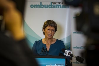 Victorian Ombudsman Deborah Glass announces the findings of her investigation into the state’s border permit scheme.