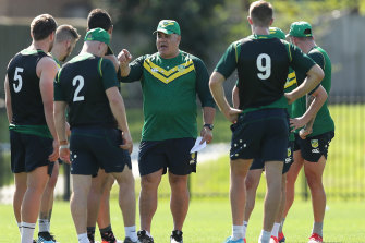 Mal Meningaâ€™s pay packet as Kangaroos coach co0uld be slahsed.