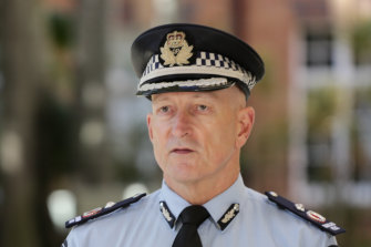Queensland Police Deputy Commissioner Steve Gollschewski. 