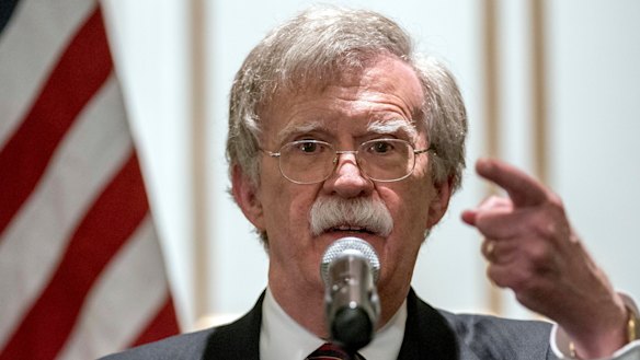 National security adviser John Bolton 