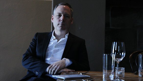 Jason Tait at Sailors Thai restaurant at The Rocks.