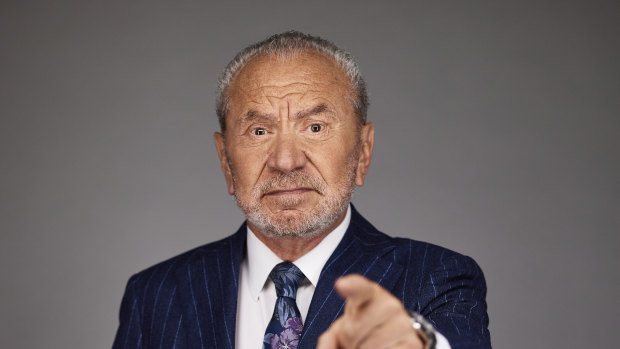 Lord Alan Sugar may be one of the most unpleasant people to grace Australian TV.