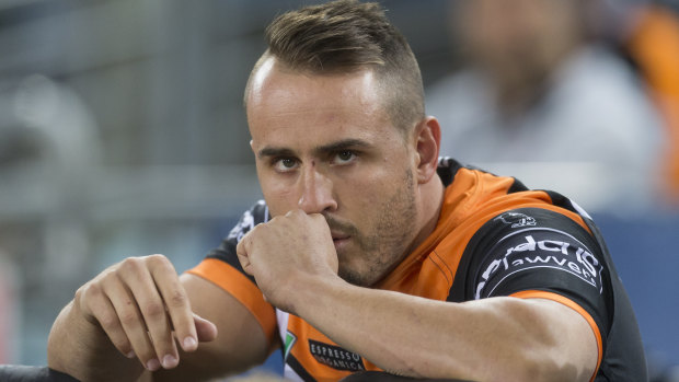 Setback: Josh Reynolds could start the year in reserve grade.