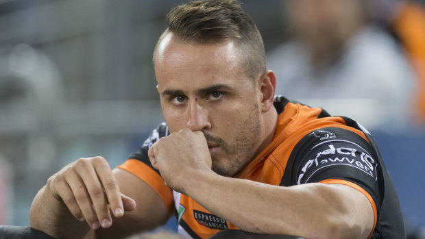 Tigers five-eighth Josh Reynolds will miss due to a hamstring injury.