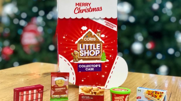 Coles' Little Shop Christmas promotion. 