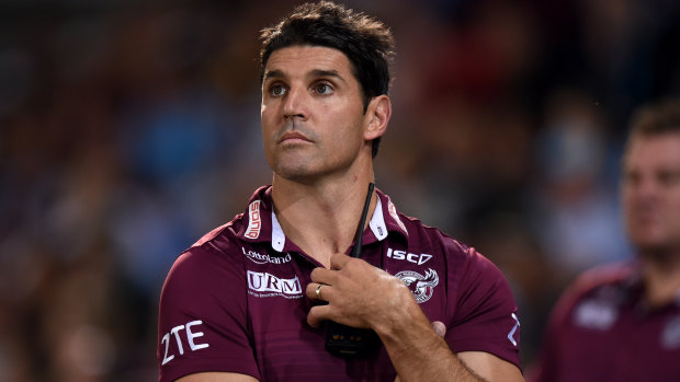 Board support: Trent Barrett may not have to wait long for another crack in the NRL.