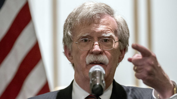 National security adviser John Bolton 