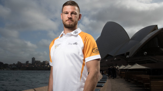 Changed: Rob Horne is helping promote the Invictus Games in Sydney.