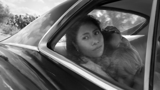 Roma, starring Yalitza Aparicio, earned Netflix its first best picture nomination.