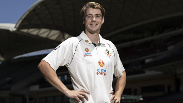 Cameron Green became male Test player No.459 for Australia.