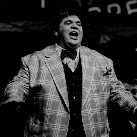 Ricky May could belt out show tunes.