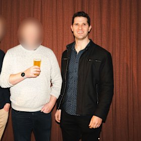 Andrew Wasylewicz with one of his CloudTech colleagues.