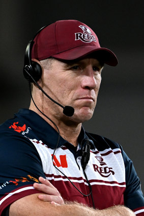 Brad Thorn has left the Reds after five years as head coach. 