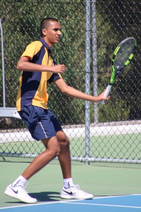 Narayan Judge says he will be undergoing full-time training for tennis now that he's done with Year 12.