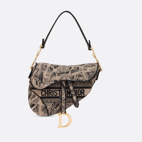 Maddison Brown is coveting this Dior “Saddle” bag in Plan de Paris print, but it’s hard to find.