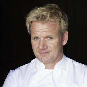 Gordon Ramsay was mobbed by fans in Melbourne.