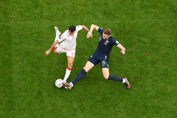 This moment will live long in the memory of Australian soccer fans - and Matildas coach Tony Gustavsson.