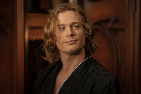 Dale Jennings like you’ve never seen him before: actor Sam Reid as Lestat in Interview with the Vampire.